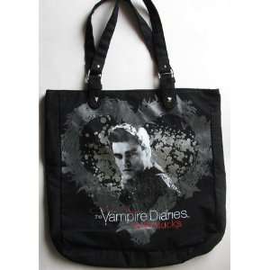  Vampire Diaries Stefan Black Tote Bag 