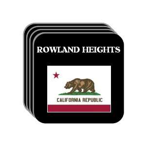  US State Flag   ROWLAND HEIGHTS, California (CA) Set of 4 