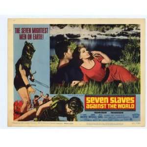  Seven Slaves Against the World Movie Poster (11 x 14 