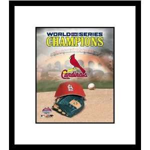   Louis Cardinals Framed Photo   2006 World Series Champions Celebration