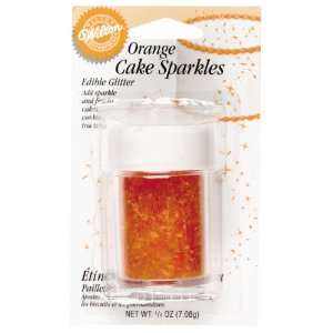 Wilton Orange Cake Sparkles 