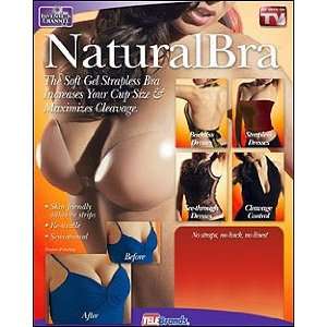  Naturalbra  (Natural Bra) Silicone Strapless Bra  Size B 