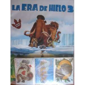 Ice Age 3 Panini Complete Stickers Collection + Empty 