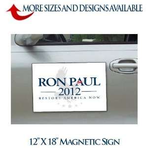 Ron Paul Eagle Magnetic Signs (12 X 18) Pair