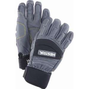  Hestra Vertical Cut Freeride Glove, Grey Size 6 Sports 