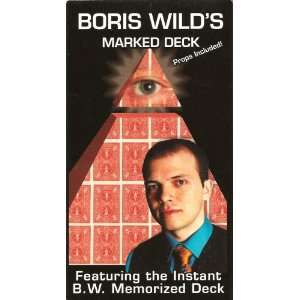  Boris Wilds Marked Deck VHS ONLY 