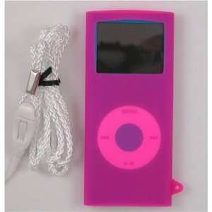 IPod Nano 2nd Generation Silicone Case Cover Skin w/ Screen Protector 