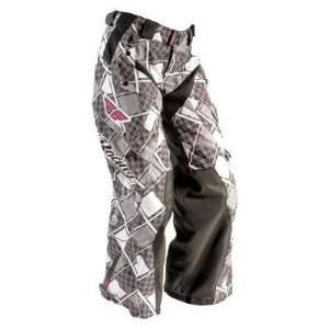  Fly Racing Girls Kinetic Boot Cut Pants, Black, Size 7/8 