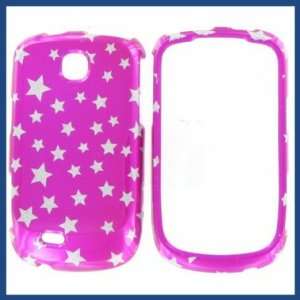  Samsung T499 Tass Star on Hot Pink Protective Case 