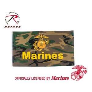 Camo Marines Flag 3 X 5 