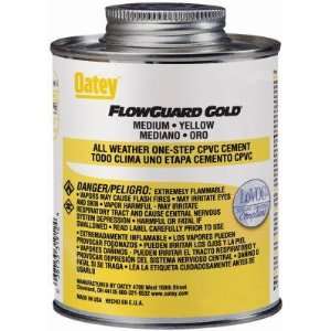 OATEY COMPANY 31911TV Flowguard Gold 8 Oz   Yellow Cement 
