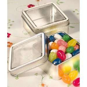  Clear Top Mint Tin Favors