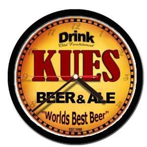  KUES beer and ale cerveza wall clock 