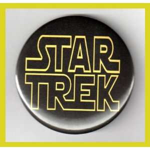  Star Trek Star Wars Logo 2.25 Inch Button 