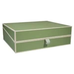   /A4 Size Document Storage Box, Lime Green (31912)