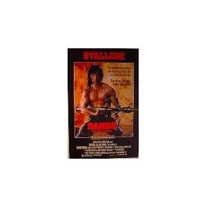  RAMBO FIRST BLOOD PART 2 Movie Poster