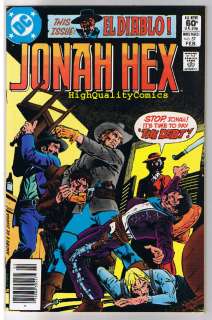 JONAH HEX #57, Debt, De Zuniga, El Diablo, 1977, VFN/NM  