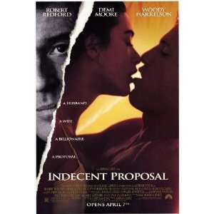  Indecent Proposal (1993) 27 x 40 Movie Poster Style A 