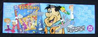 Flintstones Jetsons 1997 Cartoon Network Promo Poster  