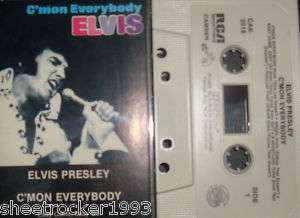 Elvis Presley CMON EVERYBODY ELVIS Cassette Tape 084646251842  
