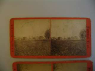 Bly Dartmouth New Hampshire Fence Stereoview NH  