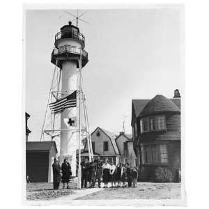 Coney Island lighthouse,keeper Adrian,Alice Boisvert 