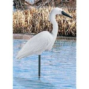 White Egret/Heron/Crane Decoy  protects pond/koi fish  