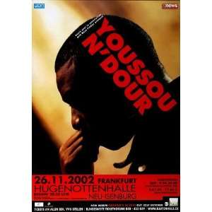  Youssou NDour   Nothings in Vain 2002   CONCERT   POSTER 