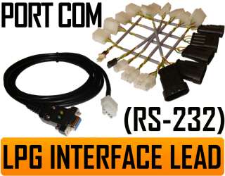 Universal LPG CNG GPL interface with 11 connectors and COM (RS 232) 5m 