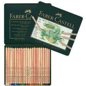 PITT® Pastel Chalk Pencil Set of 24 Colors, Qty 1 Set  