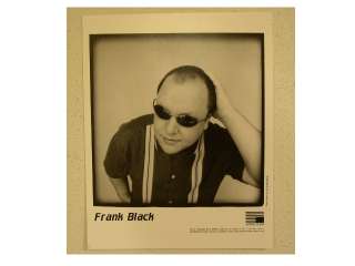Frank Black 1996 Tour Schedule & Photo The Pixies  