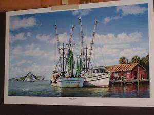 Shrimp Trawlers by Jim Booth  