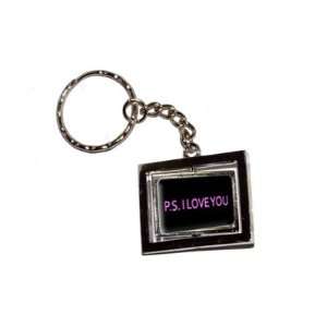  PS I Love You   New Keychain Ring Automotive
