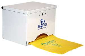 Poopy Doo Diaper Disposal Small Diaper Dispenser w/ Bag  