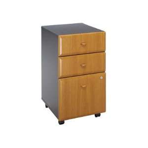   .4inch , 3DR, Natural Cherry, 3 Drawer File Assembled