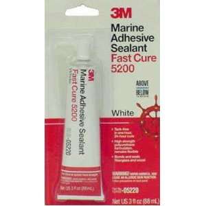  3M(TM) Marine Adhesive/Sealant Fast Cure 5200 05220, White 