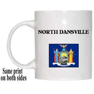  US State Flag   NORTH DANSVILLE, New York (NY) Mug 