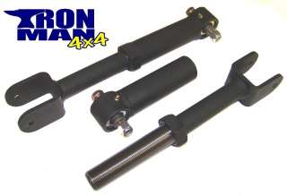 JEEP ZJ HD FRONT UPPER ADJ CONTROL ARMS w JOHNNY JOINTS  