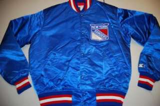 Vintage New York Rangers STARTER Jacket Medium NHL  