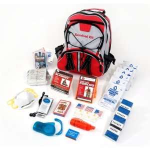  1 Person Survival Kit Essentials   Survival Bag