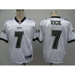  Michael Vick #7 White NFL Philadelphia Eagles Football 