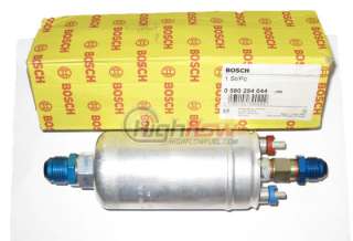 Bosch 0580254044 Inline Fuel Pump With AN Fittings  