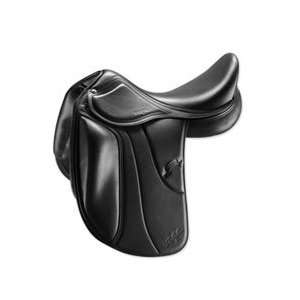  Amerigo Vega Monoflap Dressage Saddle   Black Sports 