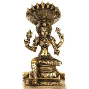 Goddess Mariamman   Brass Sculpture