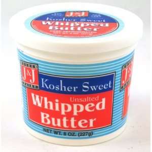 Cholov Yisroel Unsalted Whipped Butter (8 oz.)   4 Pack