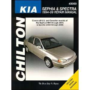  Chilton 43000 Kia Sephia 94 01,Spectra 00 04 Automotive