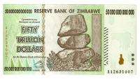 50 TRILLION ZIMBABWE DOLLARS CURRENCY MONEY US SELLER  
