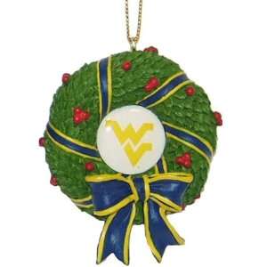 West Virginia Mountaineers Mascot Wreath Ornament Sports 