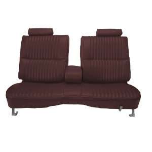  Acme U2002 4545 Front Maroon Vinyl Bench Seat Upholstery 