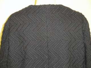 Gorgeous Chanel 09A Classic Black Tweed Jacket 44 NWOT  